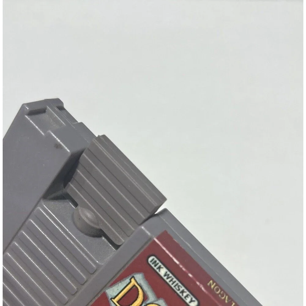 Ink Whiskey NES Cartridge Flask Double Flagon Parody Nintendo Style Drinking